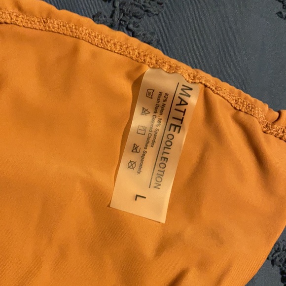 Matte collection Swim Matte Collection Burnt Orange String Bikini